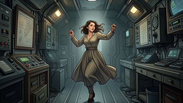 A Dance from Home from "Aniara". A Dance from Home Familiar rhythms Daisy Doody dances the Yurg and insists that the version aboard Aniara is no different from the one in Dorisburg.