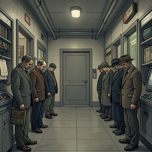 The Evacuation That Became Exile from "Aniara". This flow follows the passengers’ changing understanding of evacuation, from promised resettlement to permanent separation and death.