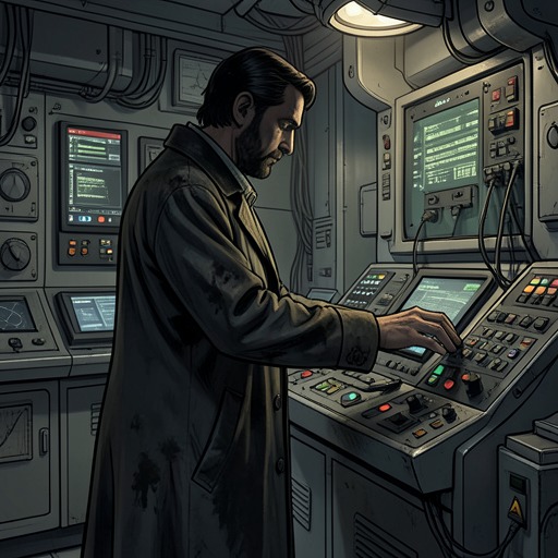 The Mimarobe’s Work and Witness from "Aniara". This flow follows the narrator’s changing role as machine tender, entertainer, interpreter, prisoner, and final witness.