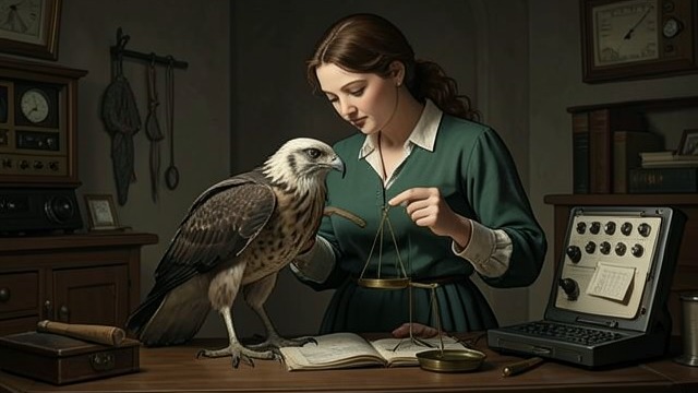 Hunger and Aggression from "H is for Hawk". A Relationship Distorted The Hawk Turns Mabel begins footing Helen and showing signs of intense hunger.