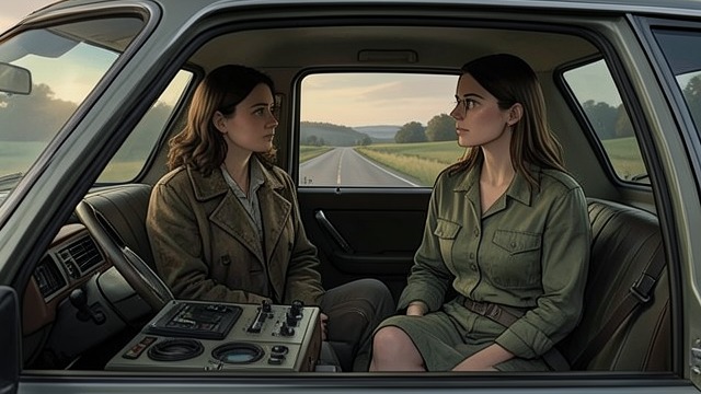 The Drive North from "H is for Hawk". A Companion on the Road Shared Exhaustion Christina accompanies Helen on the long drive to Scotland.