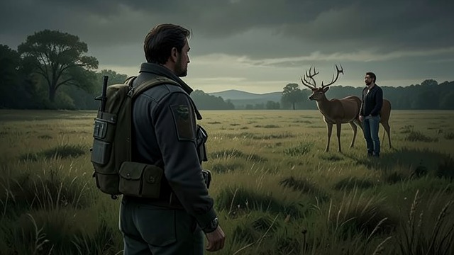 The Man’s Claim from "H is for Hawk". Old England Spoken Aloud A Shared Sight A local couple and Helen exchange familiar greetings and talk about the deer they have all seen.