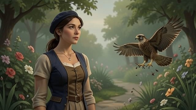 Seeing Beyond Human Color from "H is for Hawk". An Unequal Field of Vision Human Limits Helen struggles with glare, movement, and the abundance of detail in an open garden.
