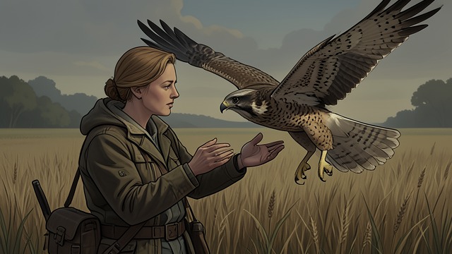 Becoming the Hawk from "H is for Hawk". An Imagined Conversion Reading Every Movement Helen studies Mabel’s posture, feathers, eyes, and attention until she can anticipate small shifts in mood.