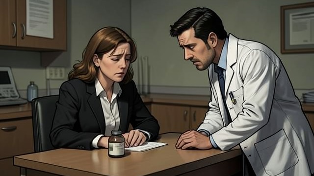 Accepting Treatment from "H is for Hawk". Asking for Help A Difficult Appointment Helen tells a doctor about her father’s death, her lack of work, and her insecure circumstances.