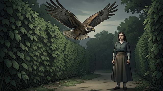 A Flight Seen in Slow Time from "H is for Hawk". Attention in Motion The Pursuit Mabel tracks quarry through hedges and low cover with a speed and precision that astonish Helen.