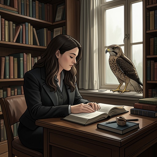 The Public Face of Grief from "H is for Hawk". Helen’s private grief repeatedly collides with public roles, from academic work and social encounters to the speech that makes her father’s life shareable.