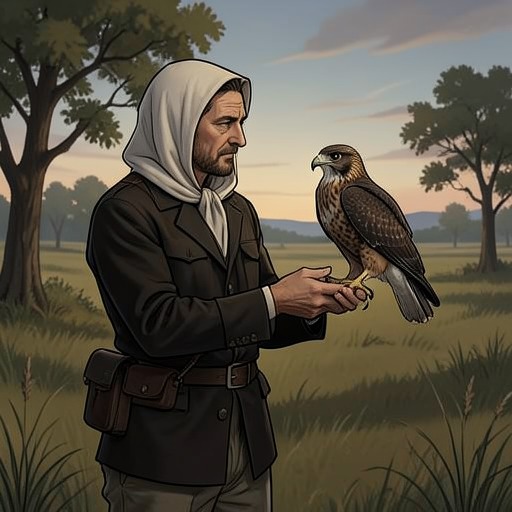 White and Gos from "H is for Hawk". T. H. White’s effort to train Gos turns falconry into a failed attempt to master fear, childhood injury, and the self he cannot comfortably inhabit.