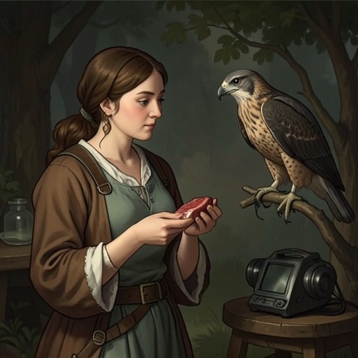 The Hawk’s Appetite and Helen’s Care from "H is for Hawk". Food, weight, and hunting reveal how intimate care depends on practical knowledge and how Helen’s grief can obscure Mabel’s bodily needs.