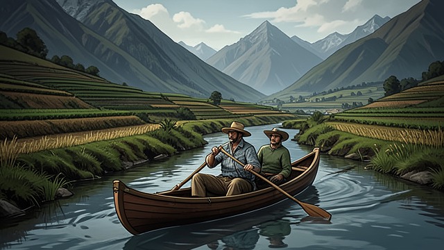 The Accidental Arrival from "Candide". The Accidental Arrival A hazardous passage Candide and Cacambo, exhausted and lost, enter a canoe and follow a river through dangerous terrain.