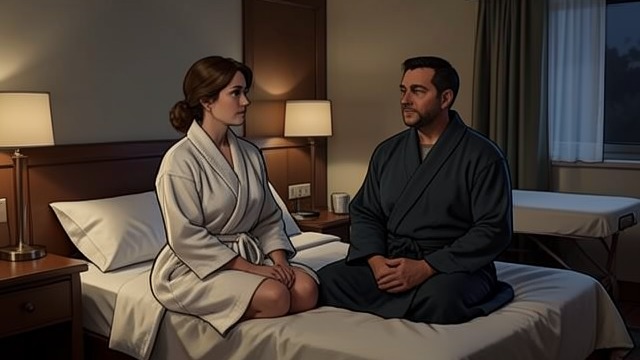 A Hotel Room Meeting from "She Said". A Hotel Room Meeting A business expectation Ashley Judd arrived expecting a professional meeting with Harvey Weinstein.