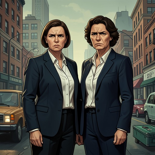 Zelda Perkins and Rowena Chiu from "She Said". This flow follows two colleagues from a 1998 crisis and restrictive settlement to separate paths through silence, solidarity, and disclosure.