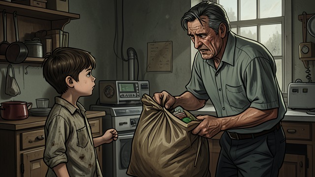 A Childhood Under Threat from "Presumed Innocent". A Childhood Under Threat A home without safety Rusty grows up above his father's bakery in an atmosphere of drinking, fear, and parental conflict.