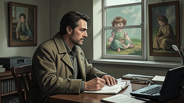 Love Across a Legal Divide from "The Art of Racing in the Rain". Fatherhood at a distance A fabricated explanation The custody fight and criminal accusation lead to a temporary order that prevents Denny from seeing Zoë.