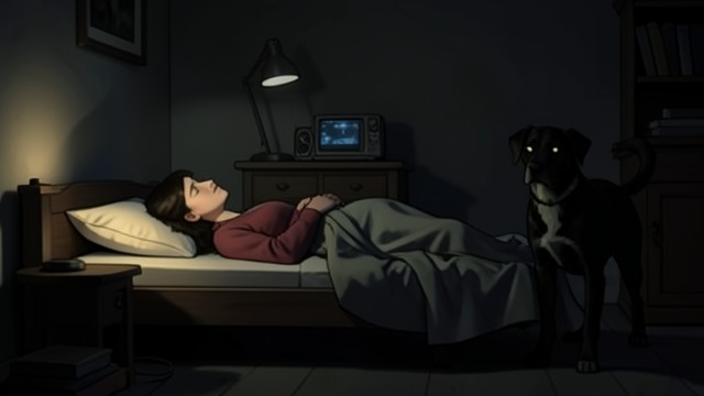 Guarding Eve in the Dark from "The Art of Racing in the Rain". Guarding Eve in the Dark The feared presence During Eve's illness, she asks Enzo to stay with her and protect her from whatever may happen during the night.
