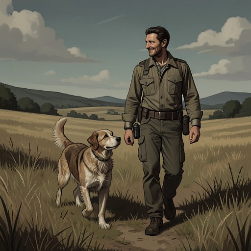 Denny and Enzo Through Every Turn from "The Art of Racing in the Rain". This flow traces how Enzo’s life with Denny grows from a chosen puppy’s attachment into a partnership sustained by shared loss, hardship, and an intimate final…