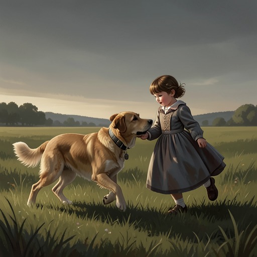 Enzo and Zoë’s Companionship from "The Art of Racing in the Rain". This thread traces Enzo’s devotion to Zoë from protective playmate to a steady source of comfort through childhood grief and separation from her father.
