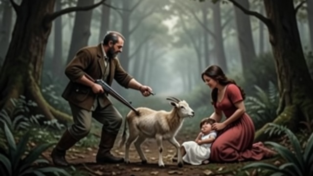 Sanctuary for the Fugitives from "The Most Precious of Cargoes". Sanctuary for the Fugitives A response to danger The Man with the Goat and Shattered Face hears the fleeing woman and child and invites them into the grove.