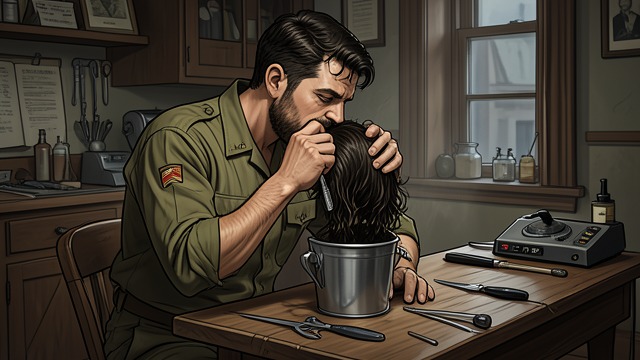 A Doctor Made Barber from "The Most Precious of Cargoes". A Doctor Made Barber Skills under confinement Zacharie Grumberg has nearly completed medical studies, but Drancy internment camp has enough doctors already.