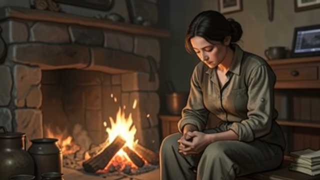 A Longing Kept Secret from "The Most Precious of Cargoes". A Longing Kept Secret A wish without an answer Poor Woodcutter’s Wife prays for a child and privately mourns her childlessness.