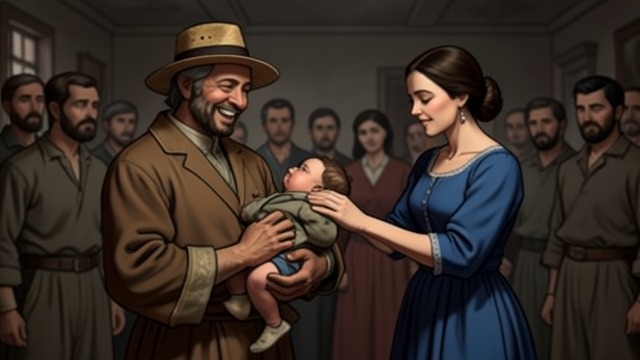 A Change of Allegiance from "The Most Precious of Cargoes". A Change of Allegiance Attachment alters the household Poor Woodcutter celebrates the girl’s first steps and lifts her with delight.