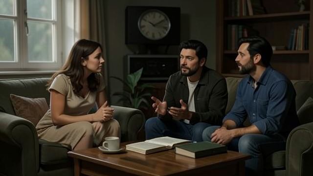 Parents Welcome Robbie from "The Godmother". Parents Welcome Robbie Margaret and Henry welcome Robbie to Rachel’s flat and eagerly question him about his work and plans.