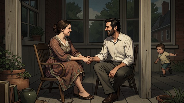 Robbie Appears Suitable from "The Godmother". Robbie Appears Suitable Robbie’s affection and long-standing desire for a family seem to align with Rachel’s new wish for a child.