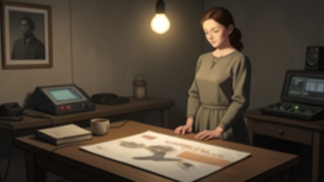The Ultrasound Delivered from "The Godmother". The Ultrasound Delivered Polly appears at Rachel’s flat and leaves an envelope for Robbie before retreating without explaining what it contains.