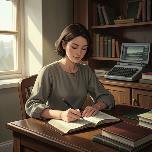 Rachel’s Private Records from "The Godmother". Rachel’s diary and letters chart the gap between what she can write honestly and what she can yet say aloud to the people involved.