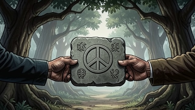 A Formal Peace from "Peacemaker". A Formal Peace A long conflict acknowledged Lord Tatiseigi signs a peace with the Taibeni, ending the formal state of hostility between neighboring clans that…