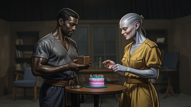 A Friendship Reaffirmed from "Peacemaker". A Friendship Reaffirmed Returning to their first meeting Cajeiri uses the old gestures and names from their first encounter aboard the ship.