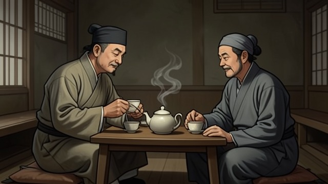 Tea Before Argument from "Peacemaker". Tea Before Argument The invitation accepted Bren invites Topari to his residence rather than confronting him in a public office.