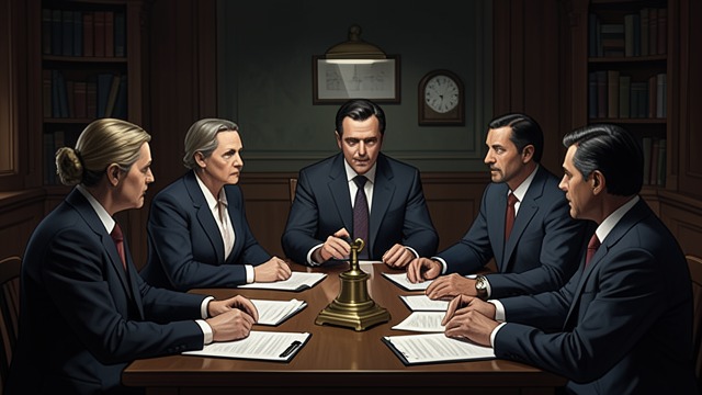 A New Guild at Work from "Peacemaker". A New Guild at Work Investigation begins immediately The restored Council interviews members, pursues fugitives, and examines the assignment records.
