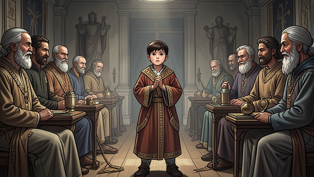 A Young Heir from "Peacemaker". A Young Heir Earlier than expected Tabini plans to invest Cajeiri at nine rather than wait until the more customary age.