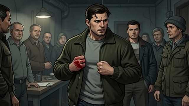 A Wound Concealed from "Peacemaker". A Wound Concealed Refusing to rest Banichi keeps his injured hand supported inside his jacket and insists that he can still work.