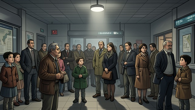An Uncertain Welcome from "Peacemaker". An Uncertain Welcome Adults with competing aims The children’s visit is entangled in human politics on the station.