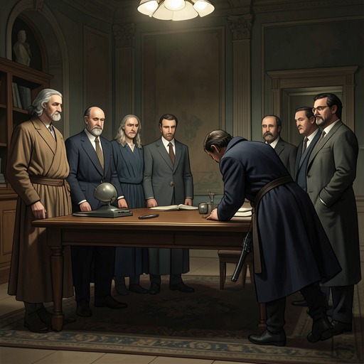 The Law Versus Revenge from "Peacemaker". The novel contrasts the Guild’s legal restraint with the temptation to answer illegality through immediate violence, especially when powerful people are at…