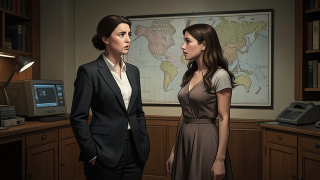 Irene’s Politics and Bea’s Distraction from "Gente que viene y ¡Bah!". Listening is difficult A missed explanation Irene explains her biomass plans, but Bea is too overwhelmed by her own breakup to absorb the details.