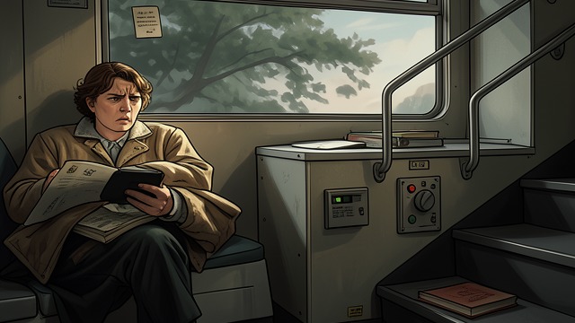 The Woman on the Train from "Gente que viene y ¡Bah!". A lost phone becomes a spectacle Accusing a stranger Bea’s phone disappears from a train bathroom, and she accuses a young passenger of stealing it.
