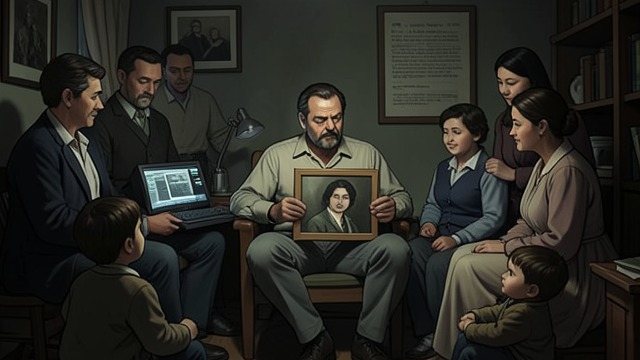 Diego’s Unfinished Mourning from "Gente que viene y ¡Bah!". Life organized around absence A widower’s household Diego lives with his in-laws and daughter after Diana’s death.