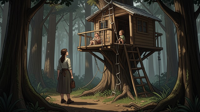 A House Designed to Grow from "Gente que viene y ¡Bah!". Childhood play and future privacy Multiple levels Bea develops a multi-level structure with climbing elements, a resting place, and an upper area that could…