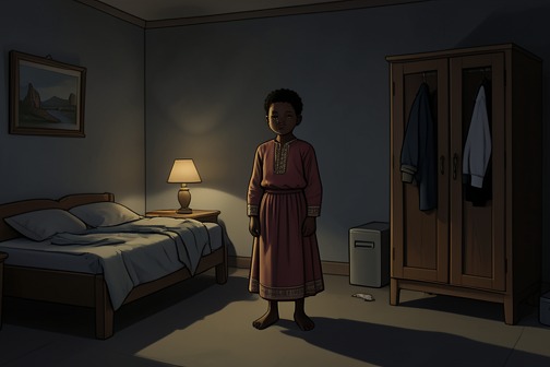 Thobela leaves home to fight in 1979 from "Heart of the Hunter". Thobela Mpayipheli’s departure in 1979 is a family separation as much as a departure for war: after a rare goodnight to his father, he vanishes from the…