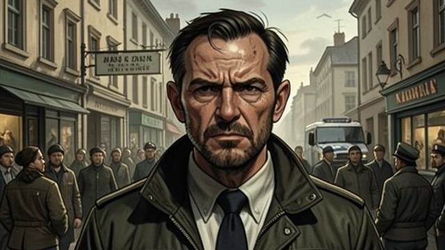 A Story Leaks from "Heart of the Hunter". A Story Leaks A Private Operation Exposed Details of the manhunt reach the press, and a newspaper publishes a vivid description of the fugitive.