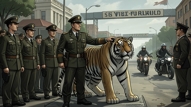 An Unintended Diversion from "Heart of the Hunter". An Unintended Diversion A Commander’s Opportunity Tiger allows the riders through and plans to use the distraction to give his soldiers something to do.