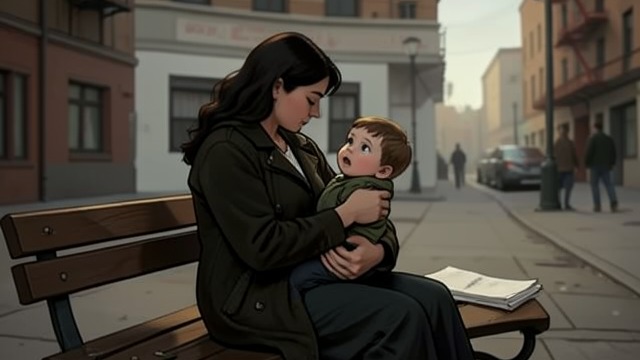 The Child at the Newspaper from "Heart of the Hunter". The Child at the Newspaper A Dangerous Handover Radebe brings Pakamile to the Cape Times because he believes the boy is unsafe in his custody.