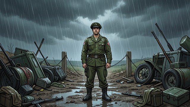 Frustration in the Rain from "Heart of the Hunter". Frustration in the Rain A Poorly Supported Mission Tiger arrives to find an ineffective checkpoint, insufficient equipment, and worsening weather.