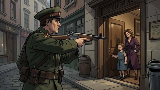 A Rifle’s Shame from "Heart of the Hunter". A Rifle’s Shame A Woman and Child in View Thobela remembers aiming at a man in Munich, then seeing a woman and child enter the rifle’s scope.