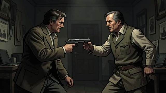 Force Authorized from "Heart of the Hunter". Force Authorized A New Threat Assessment Mentz tells Tiger that Thobela is a trained and dangerous opponent.
