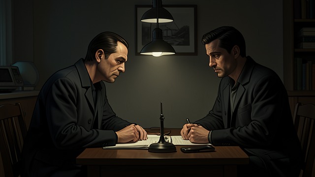 A Suspected Leak from "Heart of the Hunter". A Suspected Leak Testing the Evidence Mentz and the Director consider whether either of them has been betrayed or manipulated.