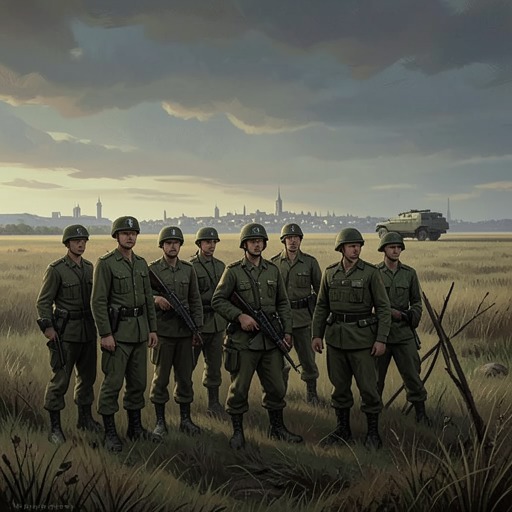 Escalation from Surveillance to War from "Heart of the Hunter". This thread traces the operational conflict as a quiet intelligence inquiry expands into military deployment, civilian harm, and cross-border pursuit.